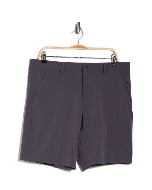 90 Degrees Purple Warp Hillcrest Shorts for men