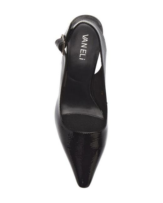 Vaneli Blue Patti Slingback Pump