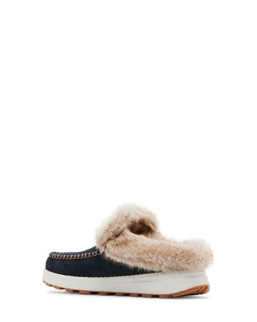Blondo Multicolor Waterproof Vikka Faux Fur Mule