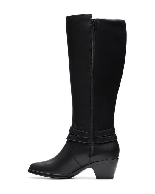 Clarks Black Emily2 Dream Knee High Boot