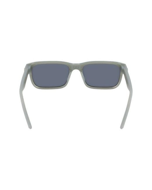 Converse Blue Restore 54Mm Rectangular Sunglasses