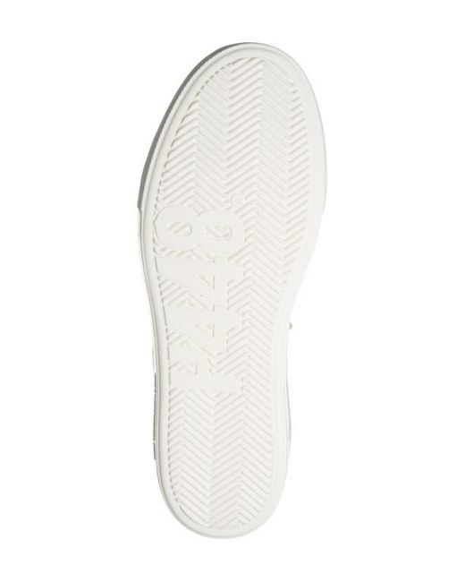 P448 White Thea Platform Sneaker