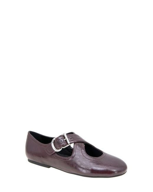 BCBGeneration Purple Maya Mary Jane Flat