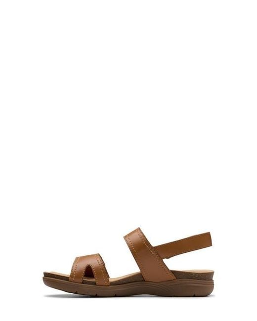 Clarks Brown Jaylan Ray Sandal