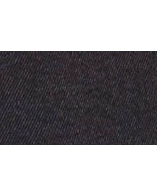 Kensie Black High Waist Pintuck Wide Leg Jeans