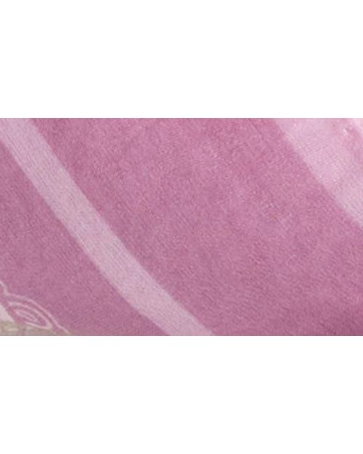 Givenchy Pink Logo Silk Square Scarf