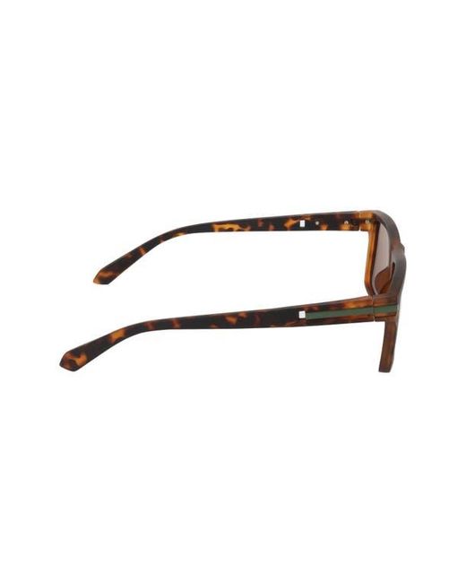Cole Haan Brown 54Mm Rectangular Sunglasses for men