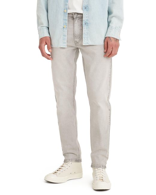 Levi's Gray 512 Slim Fit Taper Leg Jeans for men