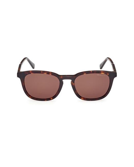 Gant Brown Keyhole Sunglasses for men
