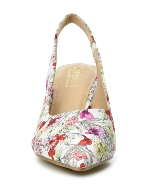 Catherine Malandrino Pink Kildly Slingback Pump