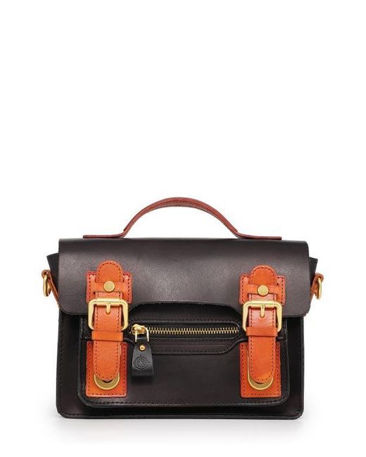 Old Trend Black Aster Mini Leather Satchel