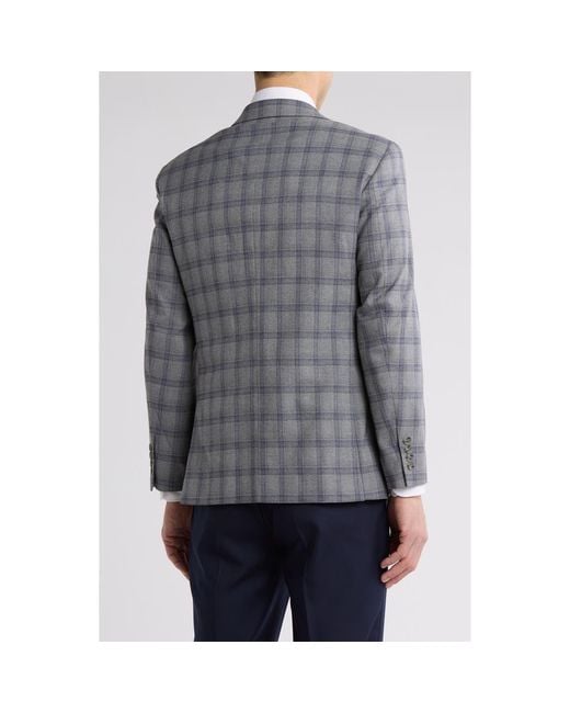 Nordstrom Rack Check Sport Coat in Gray for Men Lyst