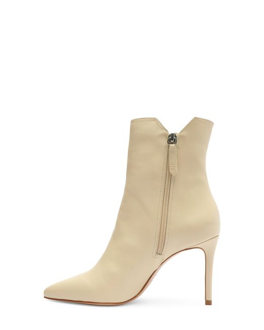 SCHUTZ SHOES Natural Betsey Pointed Toe Bootie