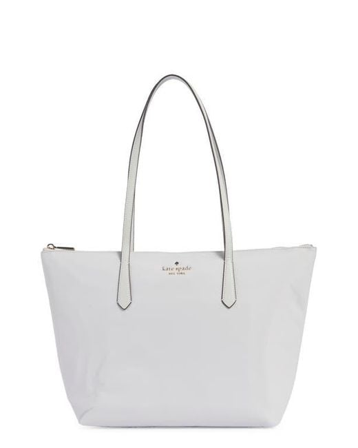 Kate Spade White Kitt Medium Tote