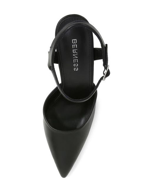BERNESS Black Cesia D'Orsay Pump