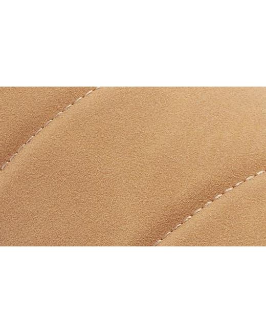 Nordstrom Rack Brown Keller Faux Shearling Lined Quilted Clog Slipper for men