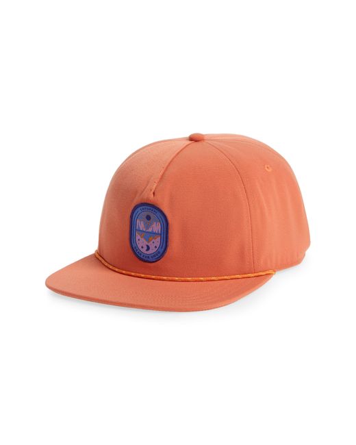 COTOPAXI Orange Day And Night Heritage Rope Hat for men