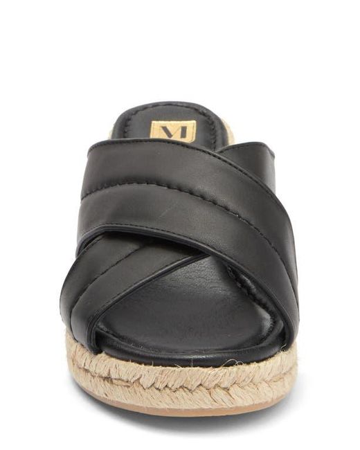 Bruno Magli Gray Elena Espadrille Wedge Sandal