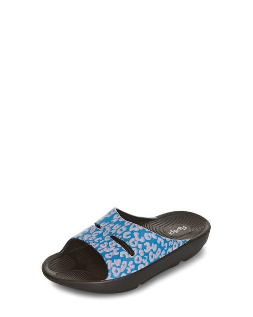 FLOOPI Blue Sophie Comfort Slide Sandal