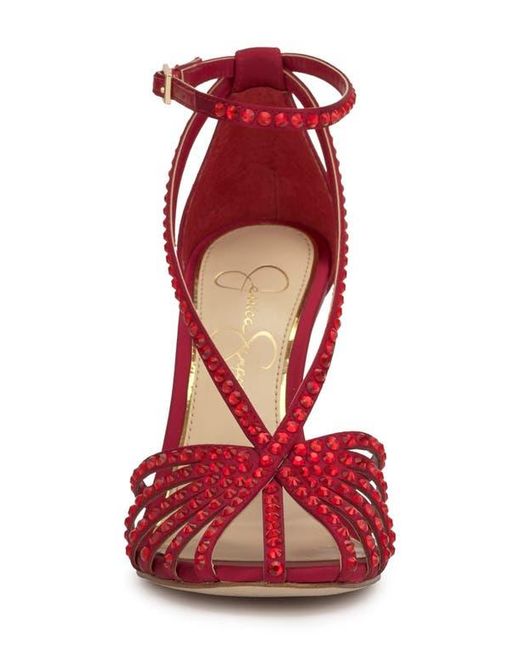 Jessica Simpson Red Jittale Pump