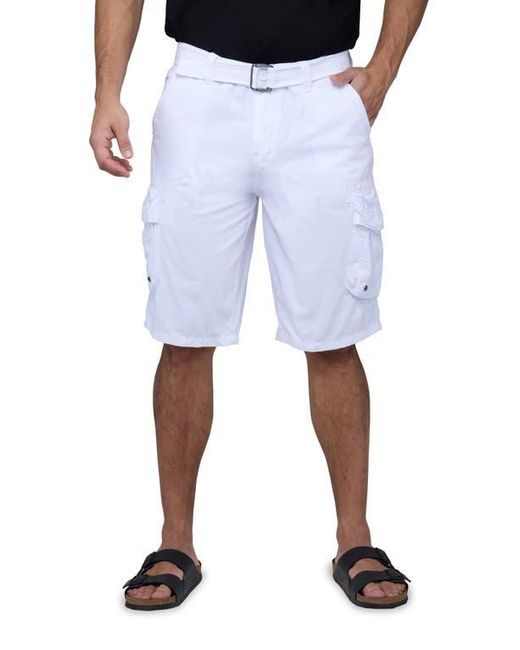 Xray Jeans Black Cargo Shorts for men