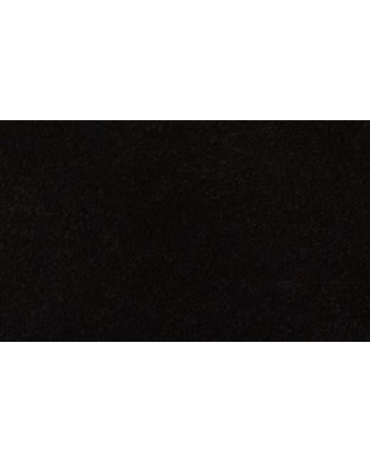 Dearfoams Black Greta Genuine Shearling Clog Slipper