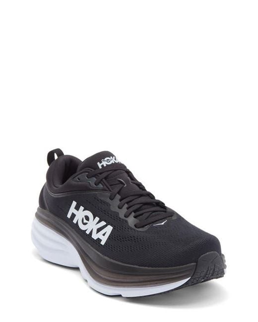 Hoka One One Black Bondi 8 Running Shoe for men