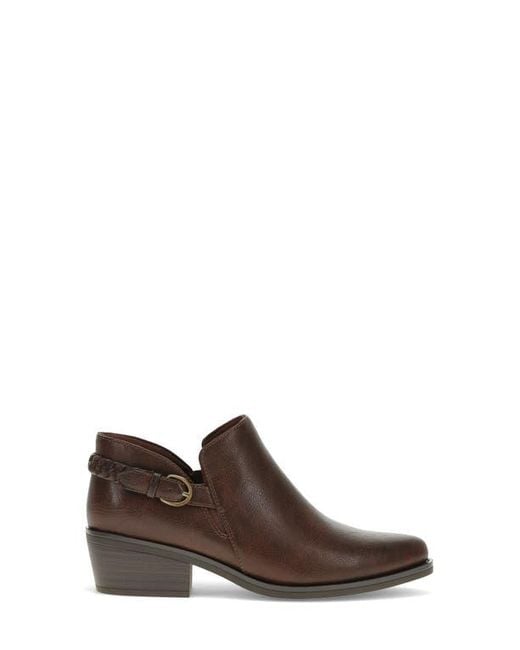BareTraps Brown Palmer Ankle Bootie
