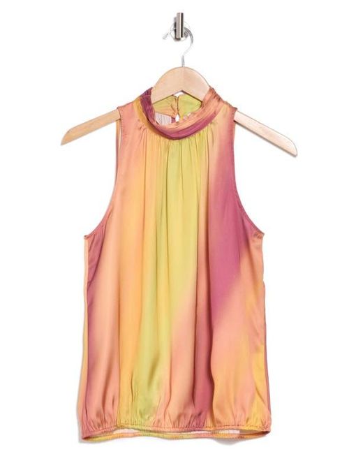 DR2 by Daniel Rainn Pink Satin Halter Top