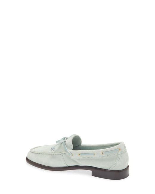 Rag & Bone White Carter Boat Shoe