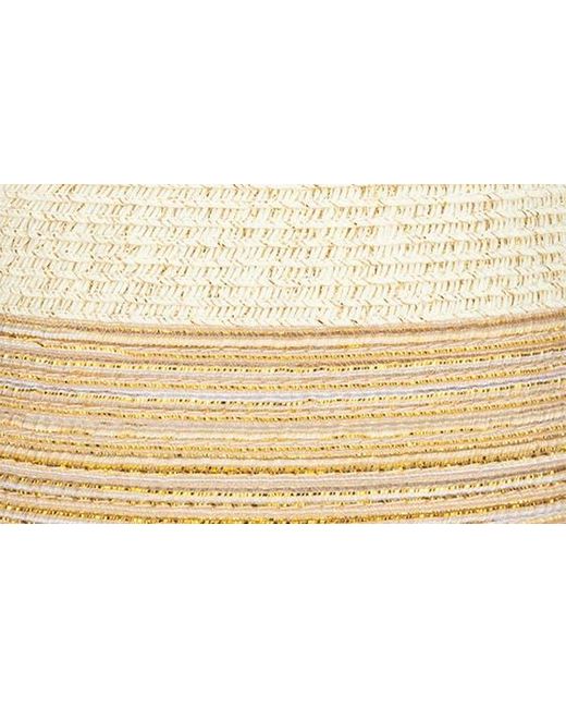 San Diego Hat Natural Lurex® Straw Hat