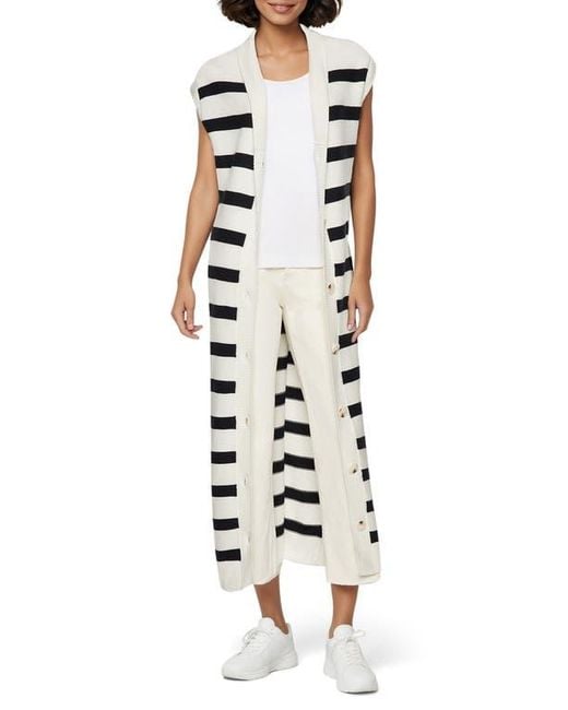 Three Dots White Mackenzie Duster