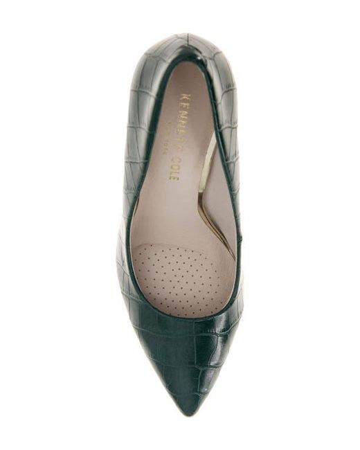 Kenneth Cole Green Aundrea Pointed Toe Pump