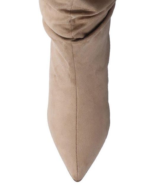 Journee Collection Natural Sonnet Knee High Boot