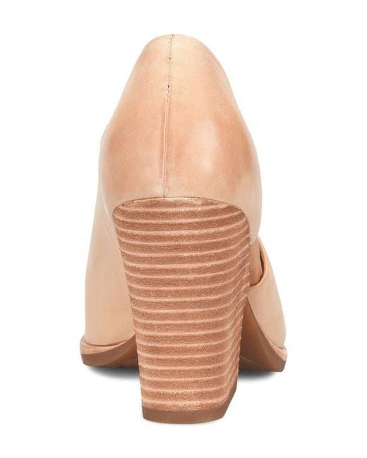 Kork-Ease Natural Hartwick Half D'Orsay Pump