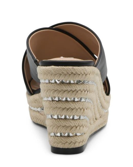 Charles David Gray Cate Espadrille Wedge Sandal