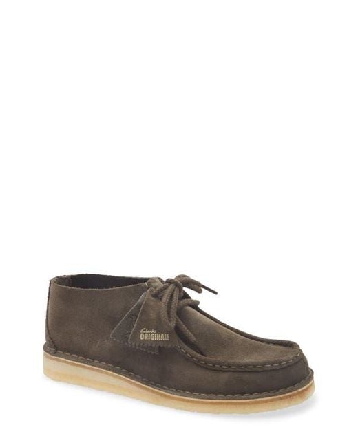 Clarks Gray Desert Nomad Boot for men