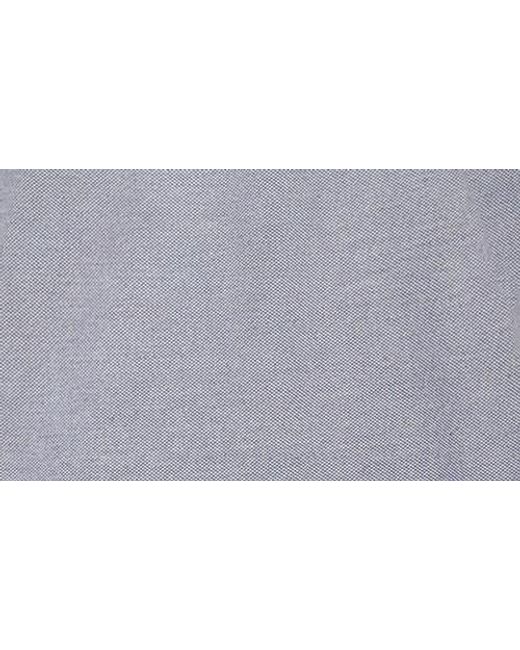 Xray Jeans Gray Pipe Trim Knit Polo Shirt for men