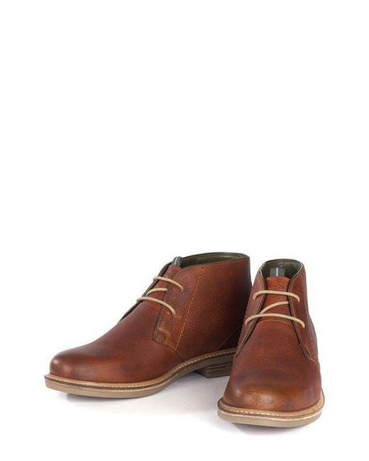 Barbour Brown Readhead Chukka Boot for men