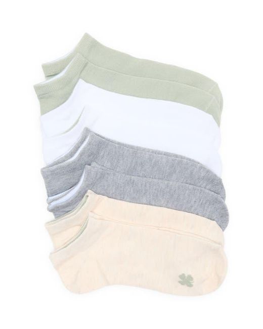 Lucky Brand Multicolor 9-Pack Assorted Basic Ankle Socks