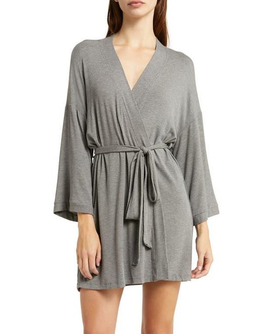 Honeydew Intimates Gray Renew Robe