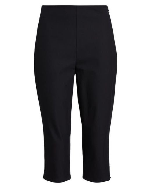 Theory Black Approach Capri Pants