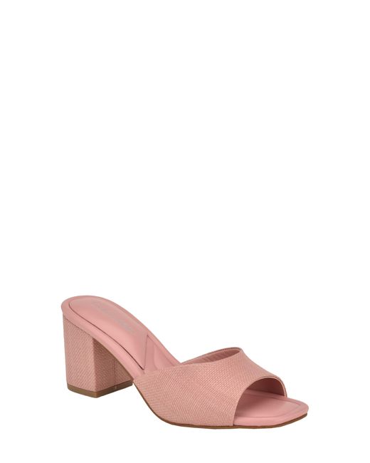 Calvin Klein Pink Toven Slide Sandal