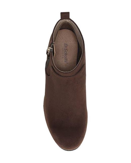 Dr. Scholls Brown Bianca Wedge Boot
