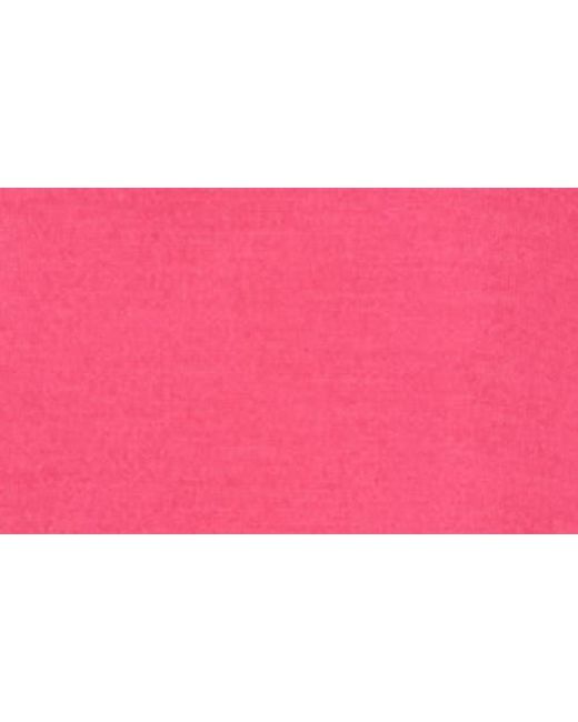 Theory Pink P Regal Short Sleeve Wool Blend Sweater