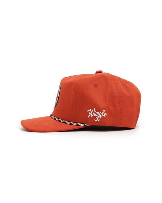 Waggle Red Rope Baseball Cap for men