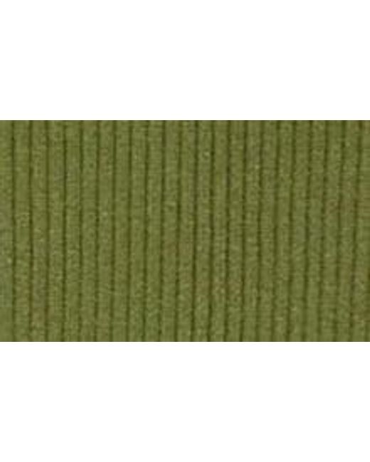 Vici Collection Green Cindi Rib Crop Sweater Tank