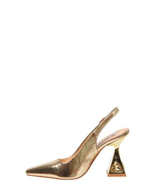 Lady Couture Metallic Mistic Slingback Pump