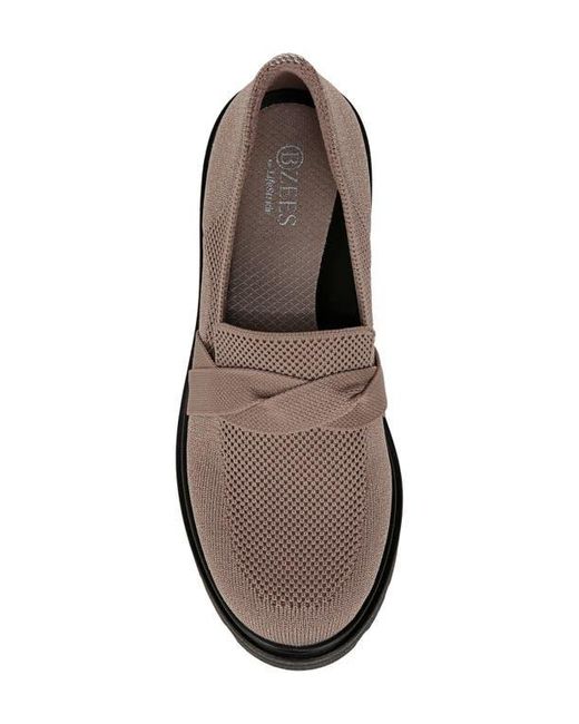 Bzees Brown Muse Bow Loafer