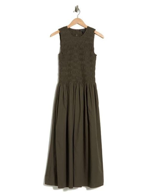 rag and bone green dress Rag & Bone Women's Daisy Satin Sleeveless Maxi Dress In Emerald Green